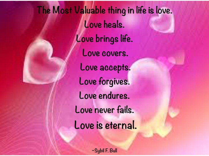 Most Valuable thing called love.001