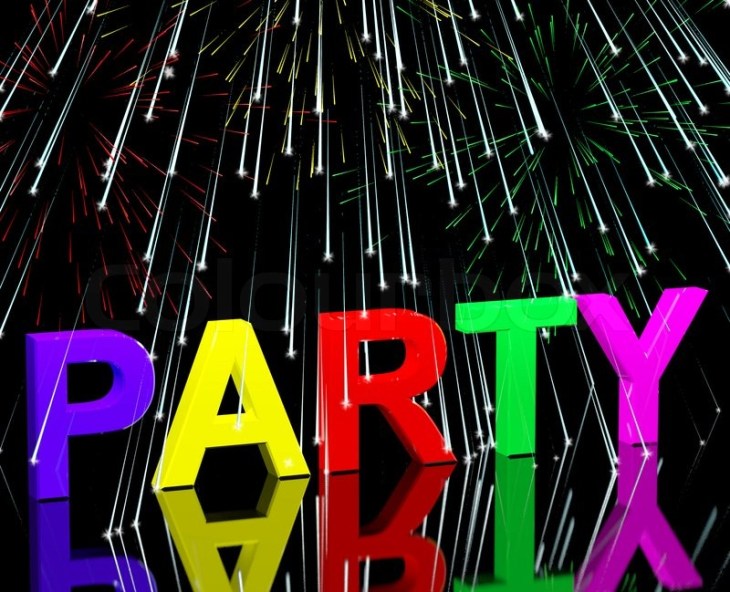 3974095-party-word-with-fireworks-showing-clubbing-nightlife-or-disco