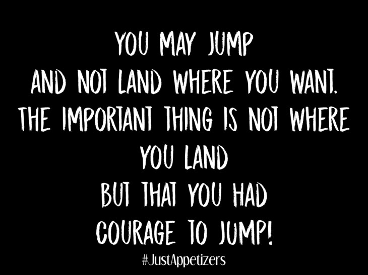 Courage to JUMP.001