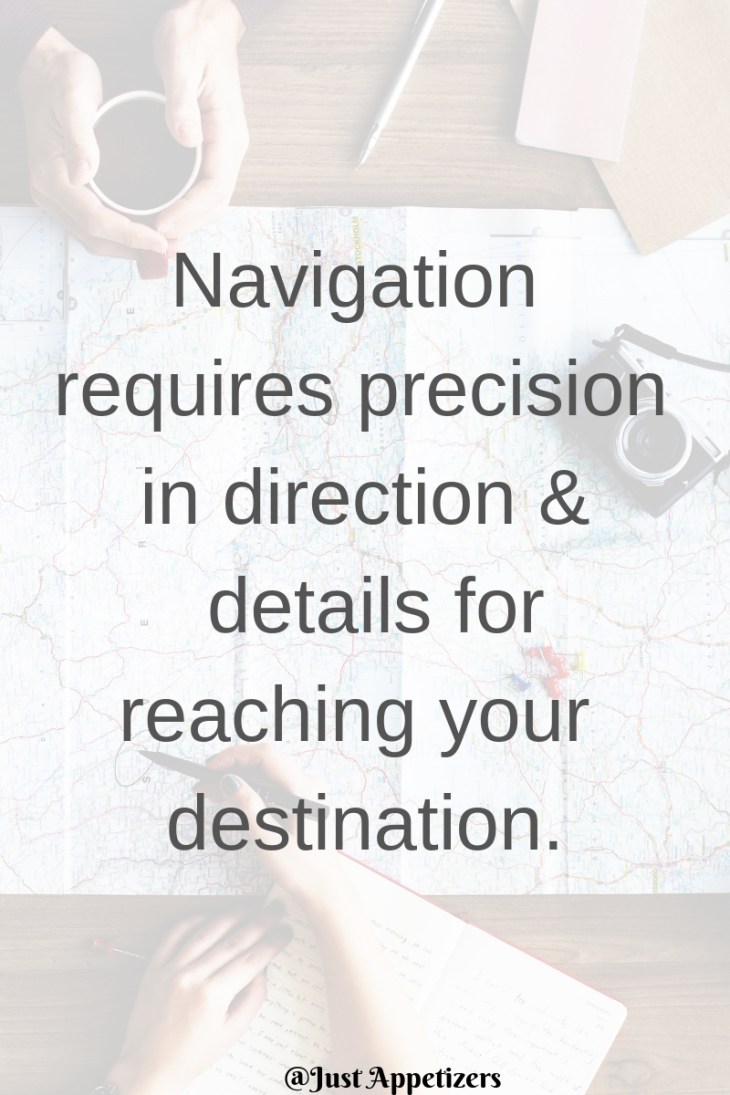 Navigation and direction details