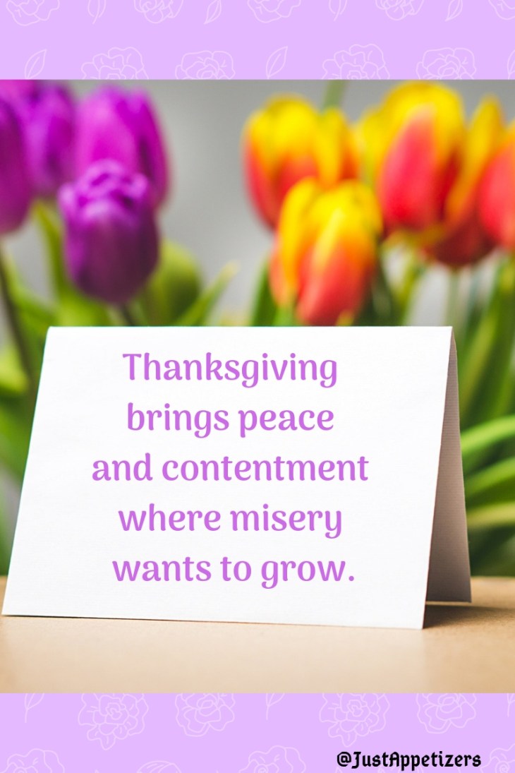 Thanksgiving brings peace and contentment where misery wants to grow.-2.jpg